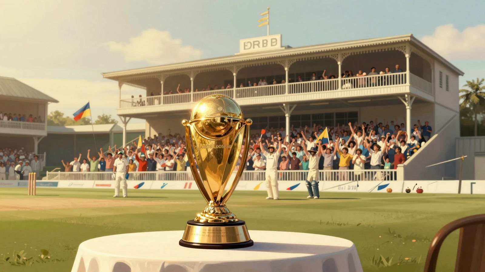 Illustration for: Kapil's Devils at Lord's