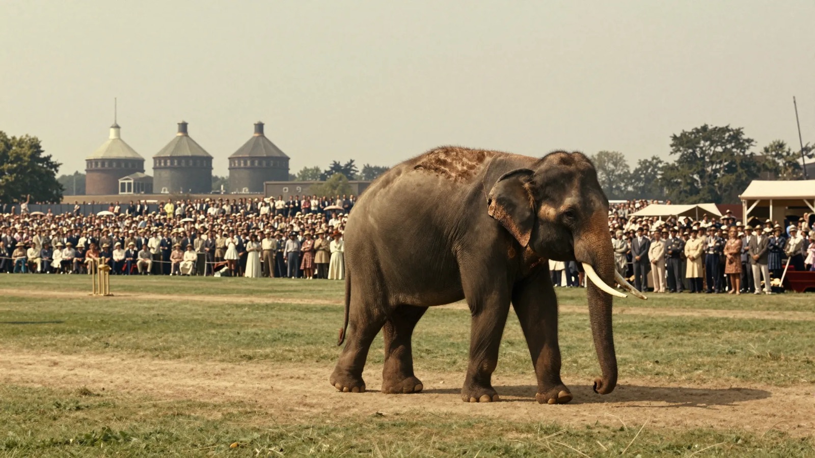 Illustration for: The Elephant at The Oval
